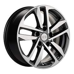Диск R16 5x114,3 6,5J ET47 D66,1 Khomen KHW1612 (ZV_16 Fluence/Juke) Gray-FP