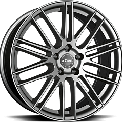 Диск R21 5x130 9,5J ET53 D71,5 Rial KiboX Metal Grey 