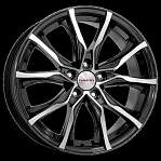R17 5x120 7,5J ET45 64,1 K&K Твист-оригинал (КС697) алмаз черный 