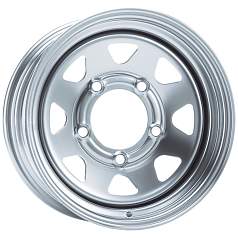 Диск R16 5x114,3 7J ET36 D66,1 Dotz Dakar Серебристый 