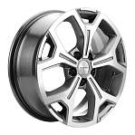 R17 5x108 6,5J ET33 D60,1 Khomen KHW1710 (Tiggo 7 Pro) Gray-FP
