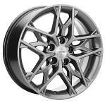 R17 5x114,3 7J ET50 D67,1 Khomen KHW1709 (ZV 17_CX-5/Seltos) Gray