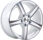R15 5x114,3 6,5J ET40 D66,1 Скад Sakura алмаз-белый