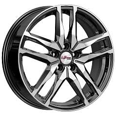 Диск R18 5x112 6,5J ET45 D57,1 iFree Бомбей (КС1075) Блэк Джек