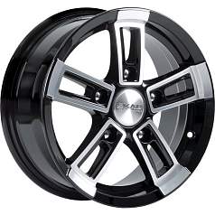 Диск R15 5x139,7 6,5J ET40 D98,5 Скад Тор алмаз-бархат
