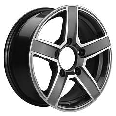 Диск R16 5x139,7 6,5J ET40 D98,5 Khomen KHW1614 (Lada Niva 4x4) Gray-FP