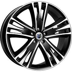Диск R20 5x130 8,5J ET55 D71,6 K&K Атлас (КС661М) алмаз чёрный