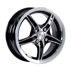Диск R14 4x100 5,5J ET38 D67,1 Скад Стинг алмаз 