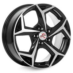 Диск R16 5x114,3 6,5J ET40 D66,1 X'trikeRST R066 BK/FP