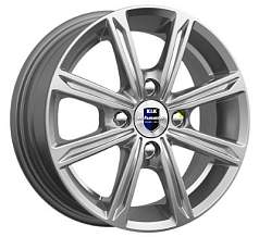 Диск R14 4x100 5J ET43 D60,1 K&K Флэш (КС698) дарк платинум