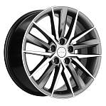R18 5x108 8J ET46 D63,4 Khomen KHW1807 (Tugella/Jaguar XF/ F-Pace) Gray-FP