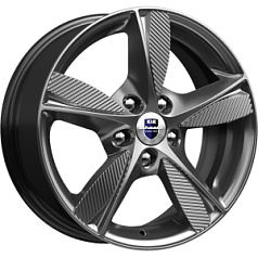 Диск R16 5x114,3 6,5J ET50 D66,1 K&K Кинезис (КС679) Дарк платинум Оригинал