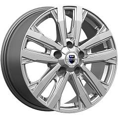 Диск R18 5x130 8J ET43 D84,1 K&K Мичиган (КС1107) дарк платинум