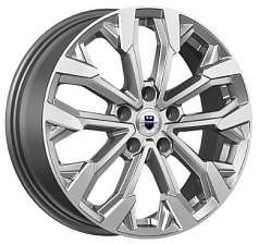 Диск R17 5x114,3 6,5J ET35 D67,1 K&K Морейн (КС1046) дарк платинум