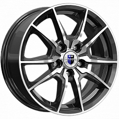 Диск R16 5x114,3 6,5J ET45 D67,1 К&К Адамар (КС886-07) алмаз черный