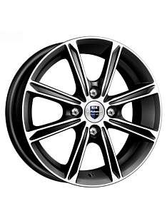 Диск R14 4x98 5J ET35 D58,5 K&K Флэш (КС698) алмаз черный