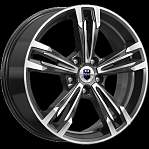 R18 5x110 7J ET38 D65,1 K&K Karrera Light (КС935) алмаз чёрный