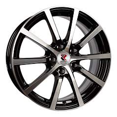 Диск R17 5x114,3 7,0J ET35 D67,1 RepliKey K102 BK/FP
