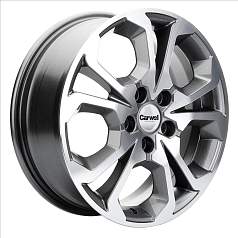 Диск R17 5x114,3 6,5J ET37 D66,5 Carwel Шира 1711 (Haval Jolion) AGR