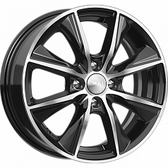 Диск R15 4x100 6J ET45 D67,1 Скад Порту алмаз 