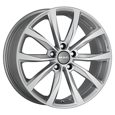 Диск R18 5x112 8J ET44 D57,1 MAK Wolf Silver 