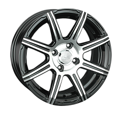 Диск R16 4x100 7J ET40 D73,1 LS Wheels 571 BKF