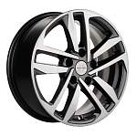 R16 5x114,3 6,5J ET40 D66,1 Khomen KHW1612 (ZV_16 Qashqai/Tiida) Gray-FP