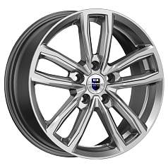 Диск R17 5x114,3 6,5J ET45 D66,1 K&K Каланг (КС1086) Дарк платинум