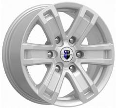 Диск R16 6x139,7 7J ET15 D106,1 K&K КС456 R7-Рольф сильвер