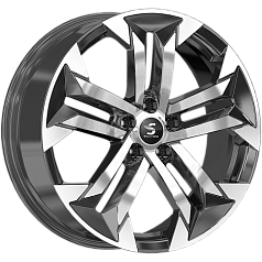Диск R19 5x114,3 7,5J ET40 D66,1 Скад Premium Series КР015 (19_X-Trail) Diamond quartz 
