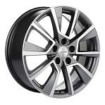 R18 5x114,3 7J ET38 D67,1 Khomen KHW1802 ( 18_ZV Outlander) Gray-FP