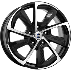 Диск R18 5x108 8J ET49 D67,1 K&K C,T,G, (КС687) Алмаз черный Оригинал