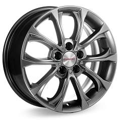 Диск R15 5x110 6,5J ET35 D65,1 Rapid Urals-оригинал (КС732) Дарк платинум