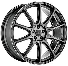 Диск R20 5x112 10,5J ET41 D79.0 OZ Hyper XT HLT Star Graphite Diamond Lip d-XL 