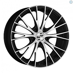Шины R21 5x112 10,0J ET19 D66,45 MAK Rennen Ice Black 