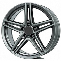 Диск R20 5x112 8,5J ET40 D66,5 Rial M10X Metal Grey For OEM Cap 