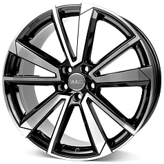 Шины R21 5x112 9J ET45 D66,45 MAK Fivestar Black Mirror 