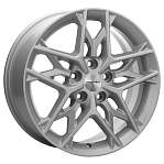 R17 5x112 7J ET49 D57,1 Khomen KHW1709 (ZV17_Octavia) F_silver