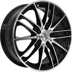Диск R16 5x114,3 6,5J ET45 D66,1 Alcasta M 16 BKF