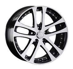 Диск R18 5x112 8J ET35 D73,1 LS Wheels 919 BKF