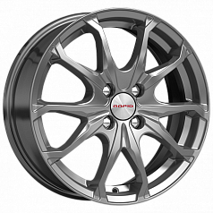 Диск R16 4x100 6J ET50 D67,1 К&К Brent (КС733) Дарк платинум