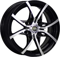 Диск R16 5x114,3 6,5J ET38 D67,1 Cross Street Y5314 BKF