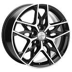 R17 5x114,3 7J ET50 D67,1 Khomen KHW1709 (ZV 17_CX-5/Seltos) Black-FP