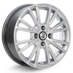 Диск R15 4x100 6J ET46 54,1 Rapid Меандр Сильвер