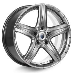 Диск R17 5x120 7,5J ET45 D65,1 K&K Барракуда (КС567) дарк платинум