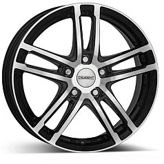 Диск R17 5x112 7,5J ET35 D70,1 Dezent TZ dark 