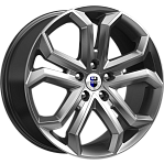 R19 5x114,3 8,5J ET35 D67,1 K&K Пандора (КС466-09) Дарк платинум 