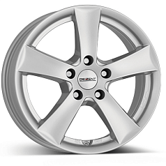 Диск R17 5x112 7J ET40 D57,1 Dezent TX silver