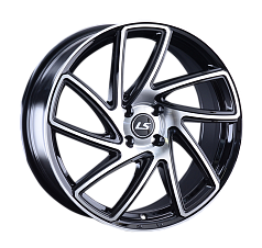 Диск R16 4x108 7J ET37,5 D63,3 LS Wheels 1054 BKF