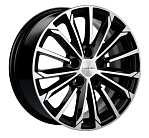 R16 5x108 6,5J ET45 D60,1 Khomen KHW1611 (Chery Tiggo3/Tiggo 3 Pro) Black-FP